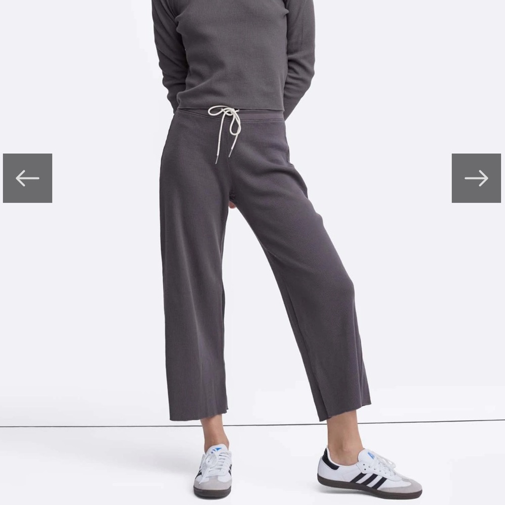 Mate the Label Organic Thermal Wide Leg Pant